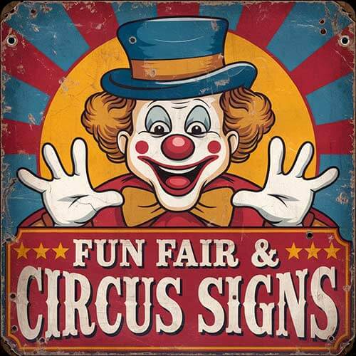 Funfair & Circus Signs