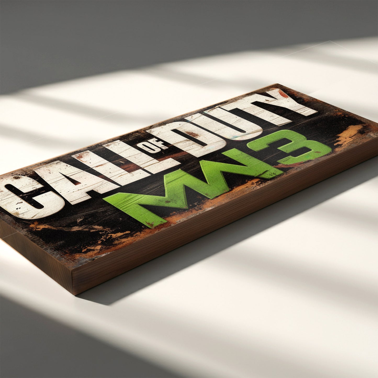 Call of Duty Modern Warfare 3 Retro Gaming Sign
