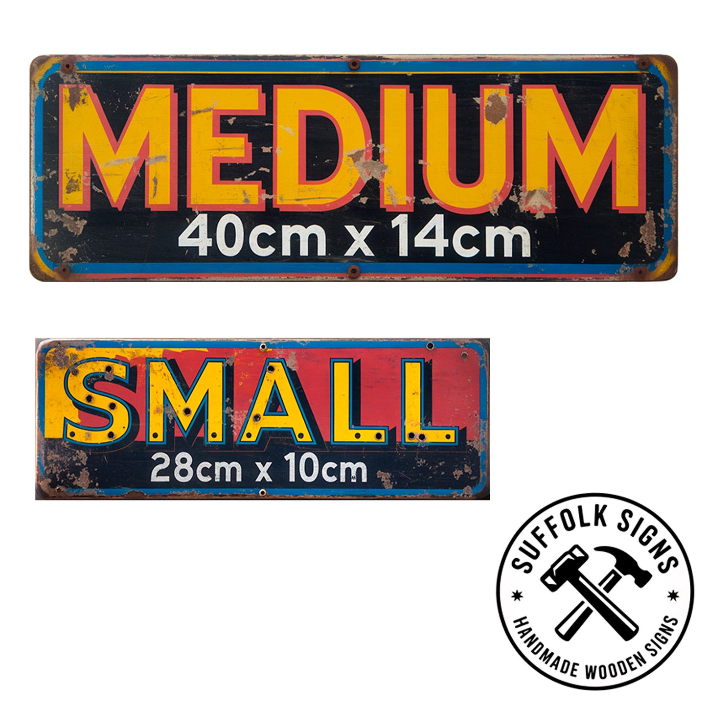 Test Your Strength Circus Sign