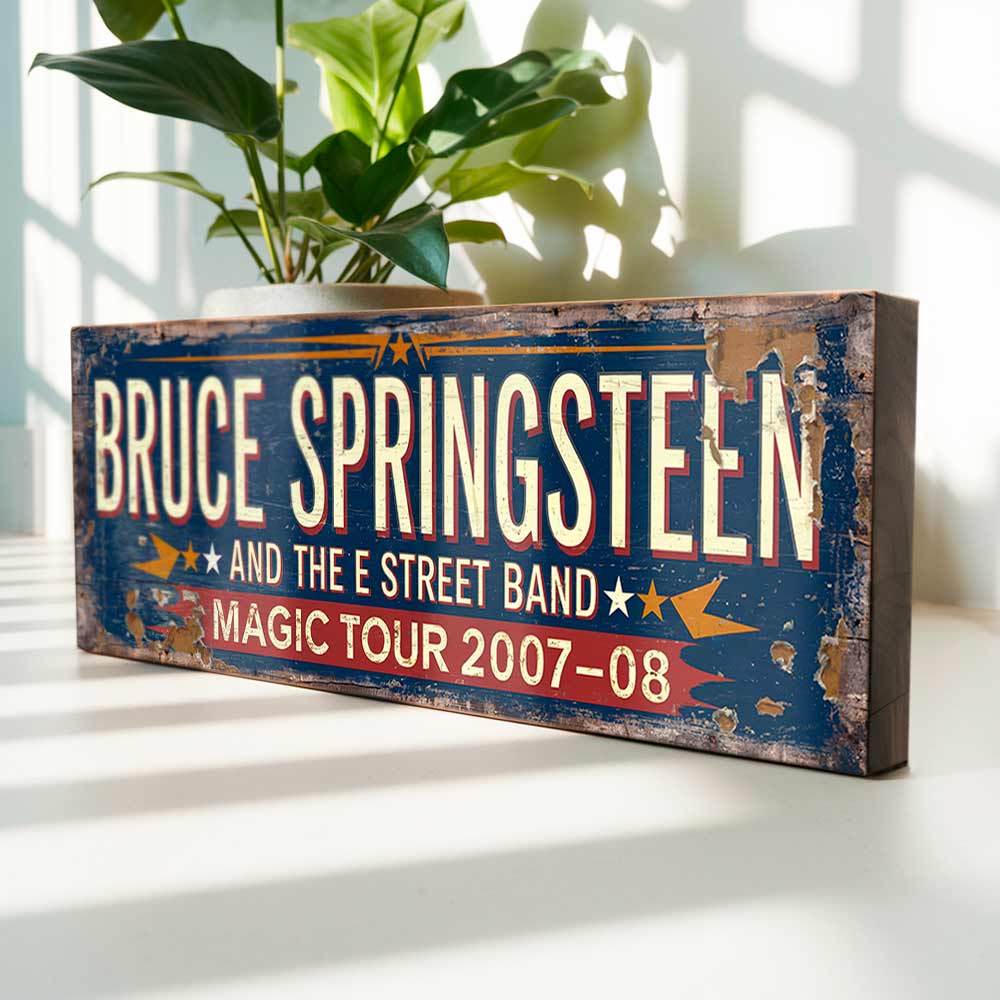 Bruce Springsteen Magic Tour Sign