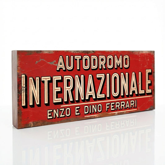 Imola Circuit Sign – Autodromo Internazionale Enzo e Dino Ferrari