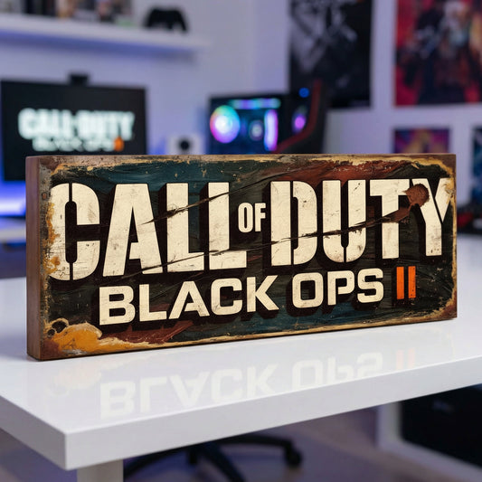Call of Duty Black Ops II Retro Gaming Sign