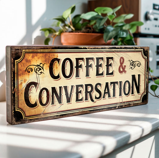 Coffee and Conversation Sign