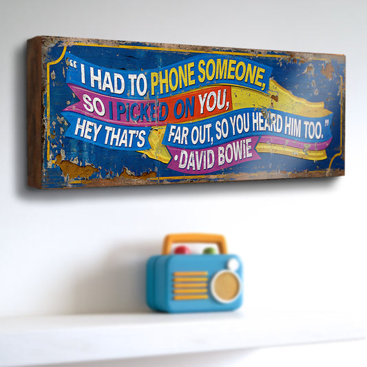 David Bowie Far Out Music Lyrics Sign