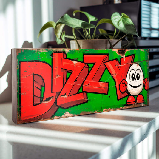 Dizzy Codemasters Retro Gaming Sign Bright Edition