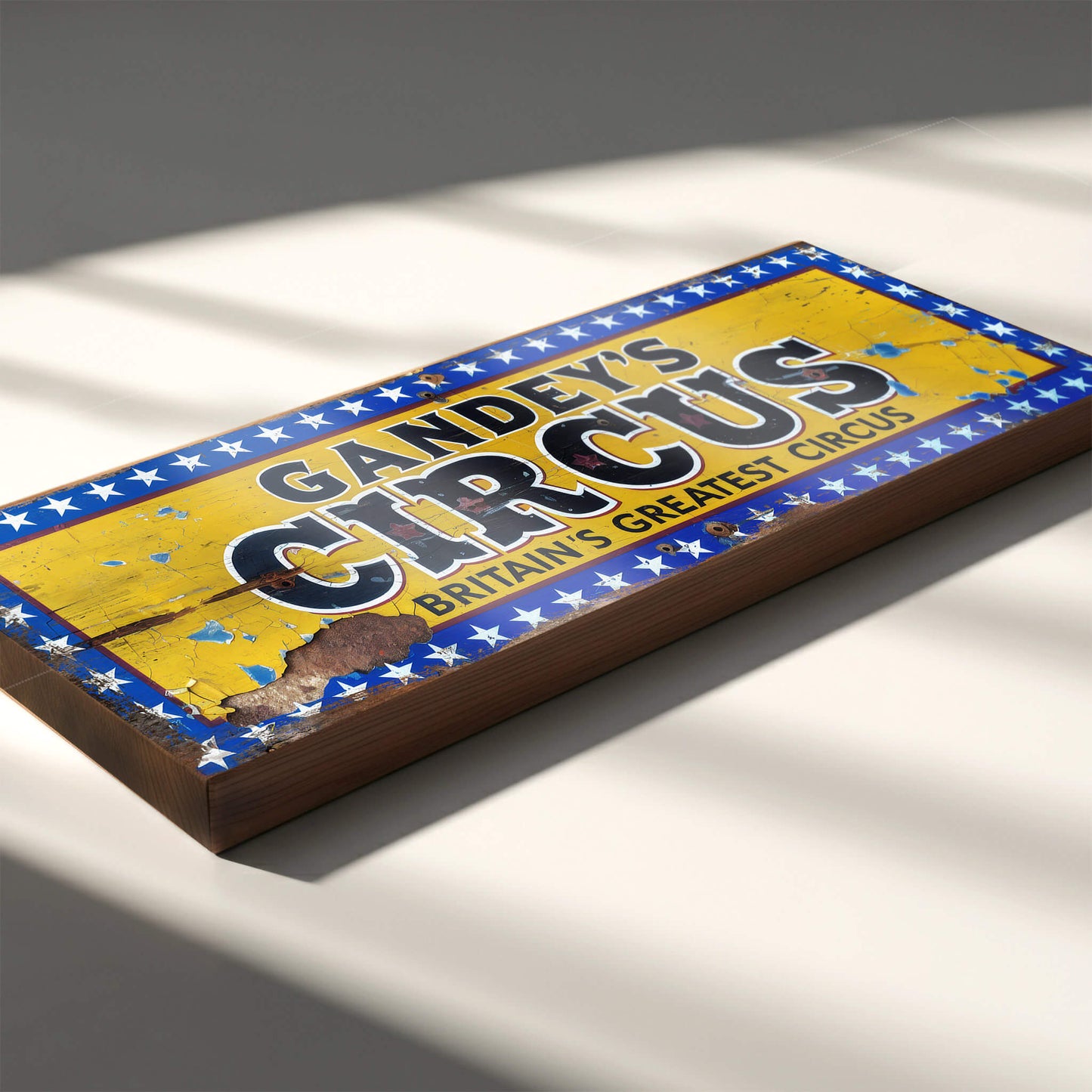 Gandey's Circus Vintage Style Sign –  Britain's Greatest Circus