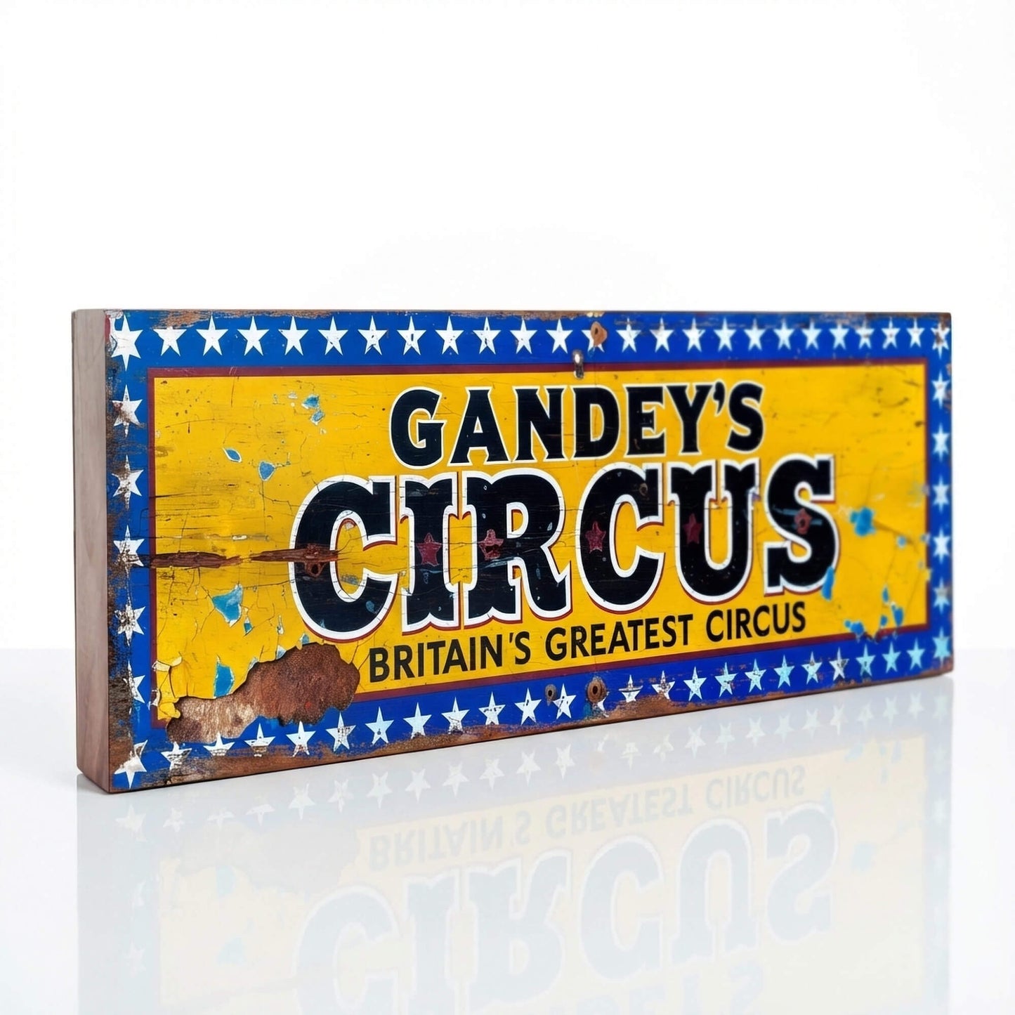 Gandey's Circus Vintage Style Sign –  Britain's Greatest Circus