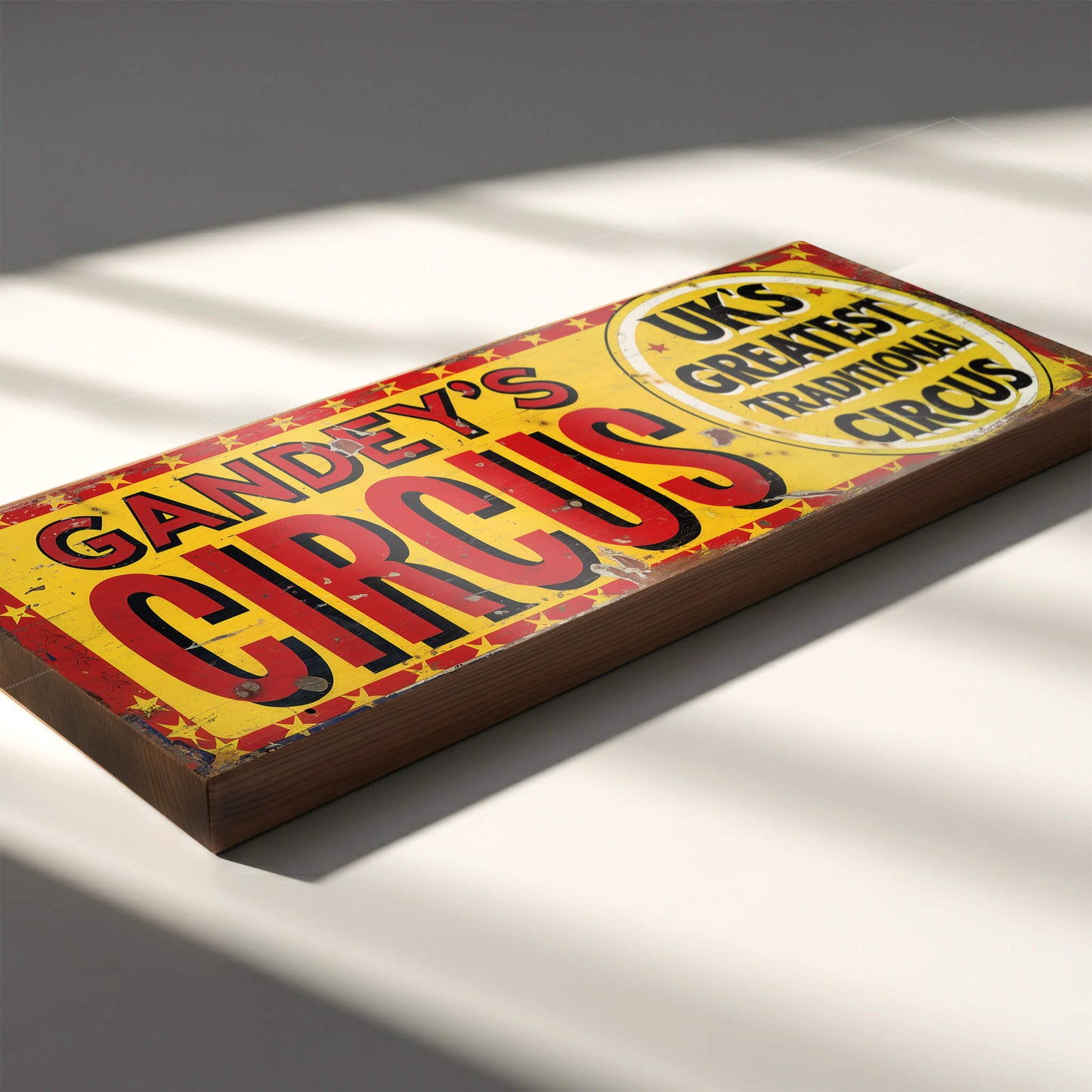Gandey's Circus Sign – UK's Greatest Traditional Circus