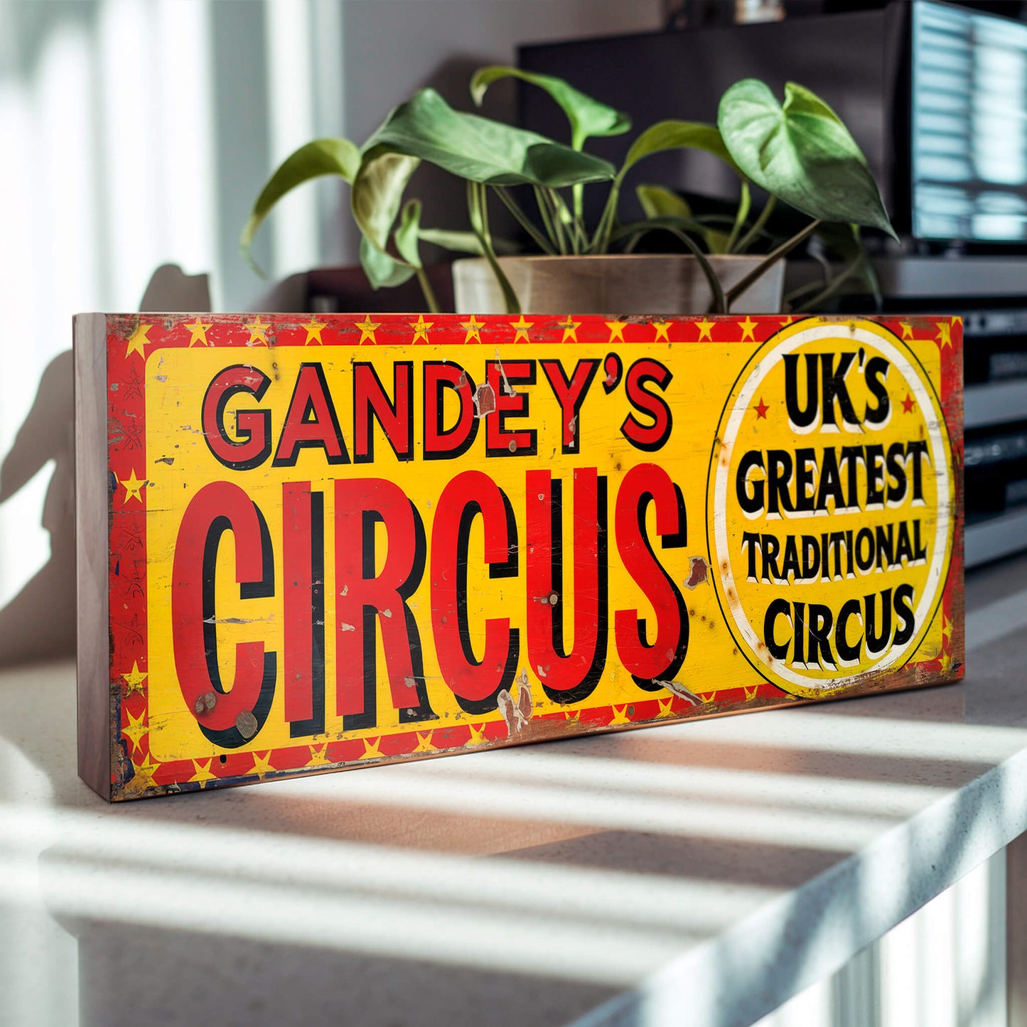 Gandey's Circus Sign – UK's Greatest Traditional Circus