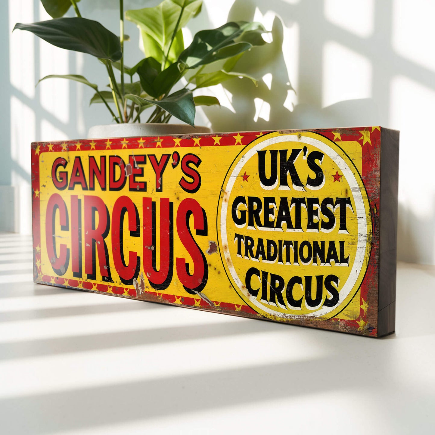 Gandey's Circus Sign – UK's Greatest Traditional Circus