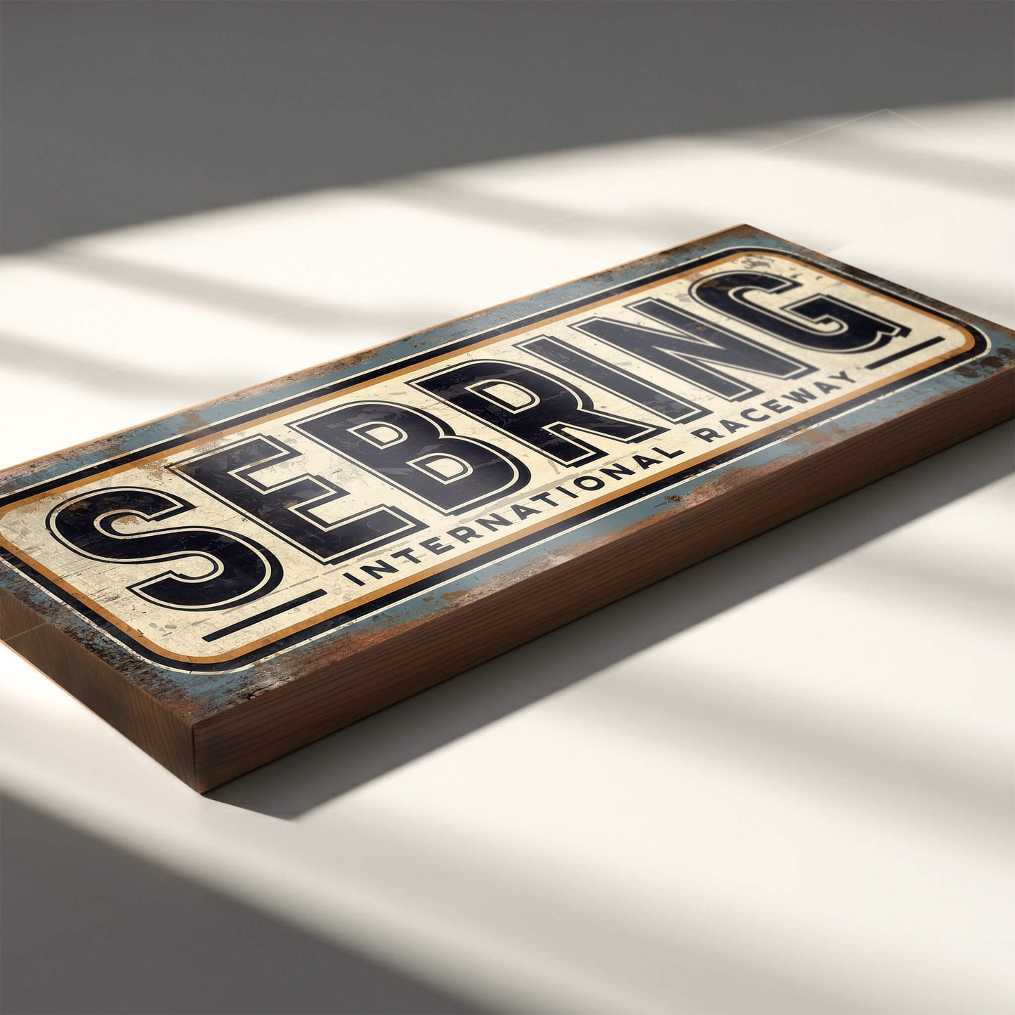 Sebring International Raceway : Vintage Style Tribute Sign
