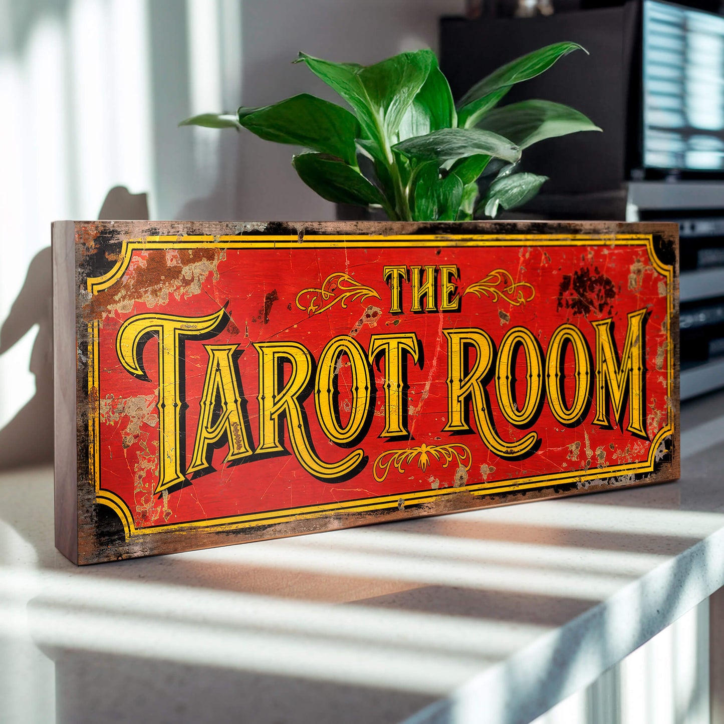 Tarot Room Fortune Teller Sign