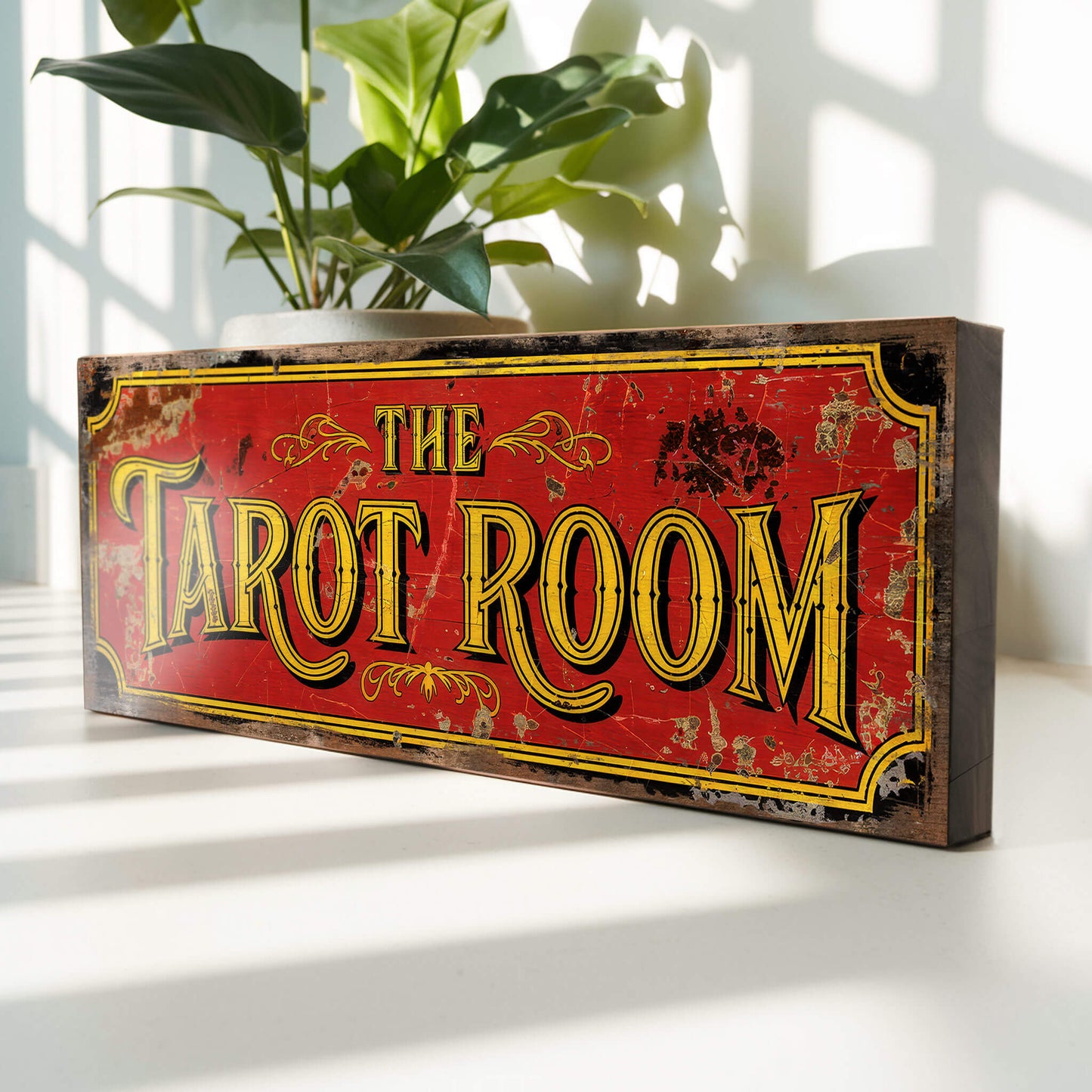 Tarot Room Fortune Teller Sign
