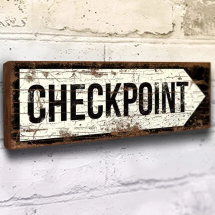 Checkpoint Sign