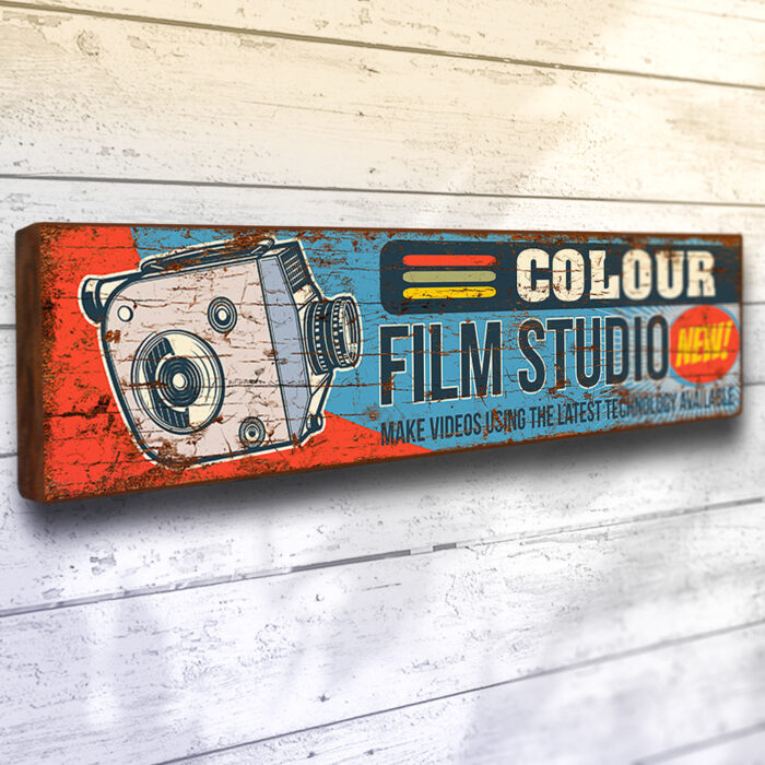 Film Studio Photography Sign