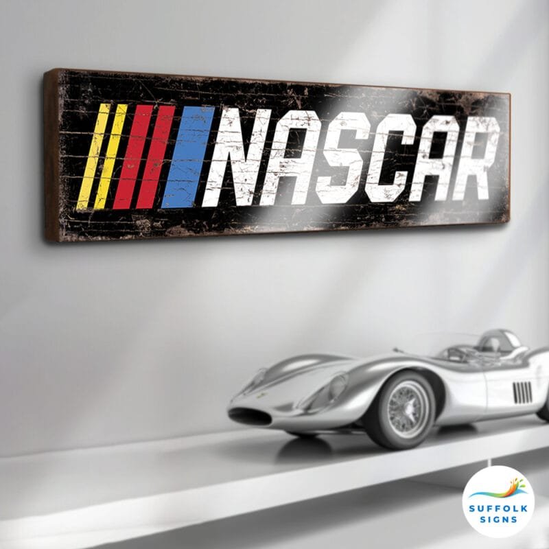 Nascar Speedway Race Sign