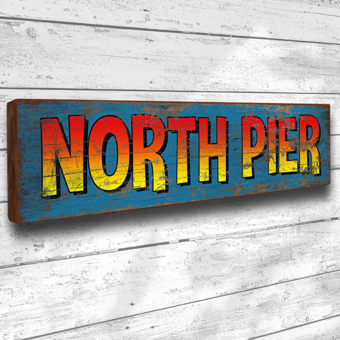 North Pier Sign