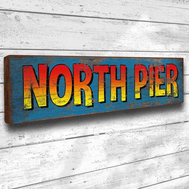 North Pier Sign