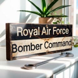 RAF Bomber Command Sign