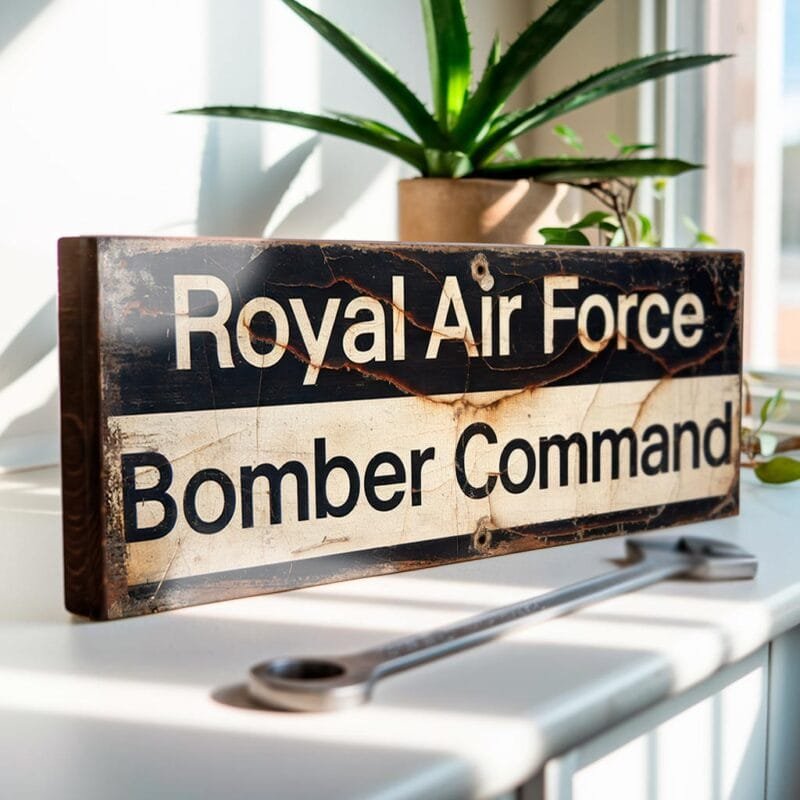 RAF Bomber Command Sign - Image 1