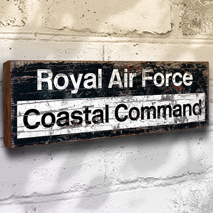RAF Bomber Coastal Sign