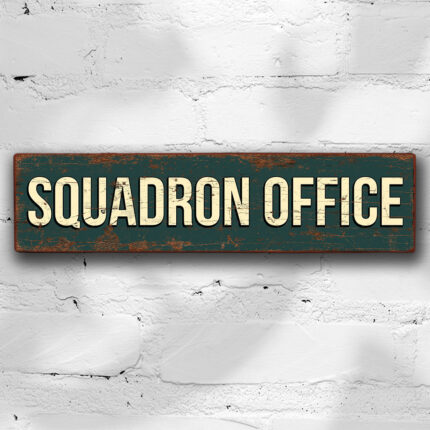 Squadron Office Sign