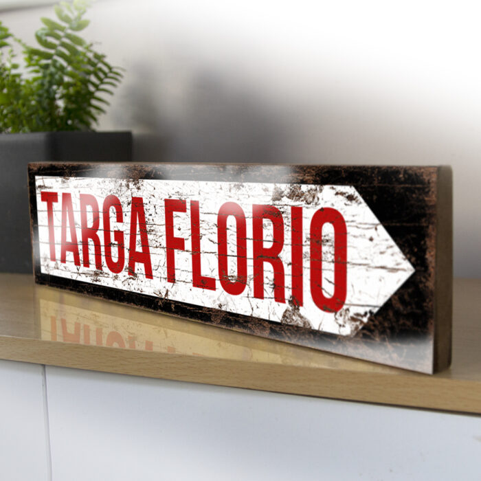 Targo Florio Race Track Racing sign