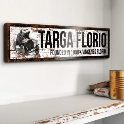 Targo Florio Race Track Racing sign