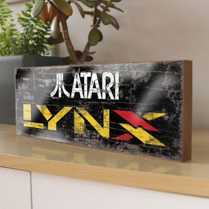 Atari Lynx console Logo Sign