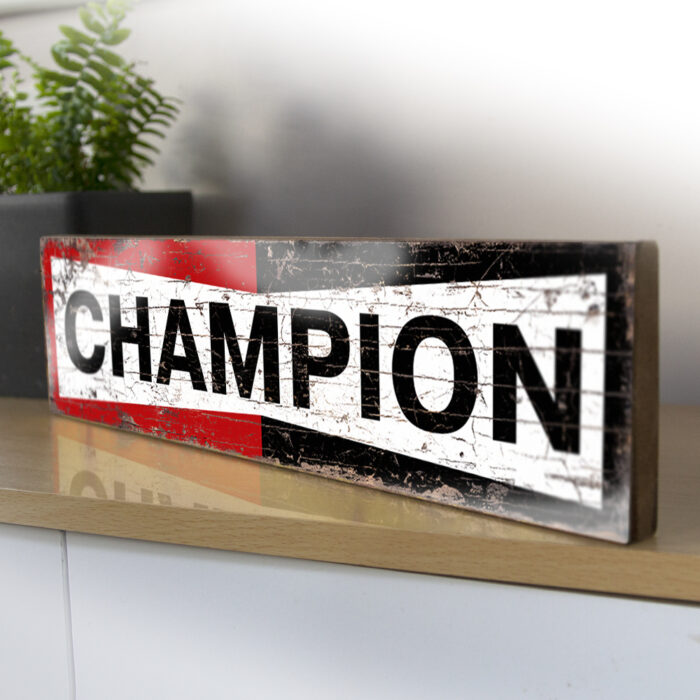 Champion Spark Plugs Vintage Style Advertising Sign