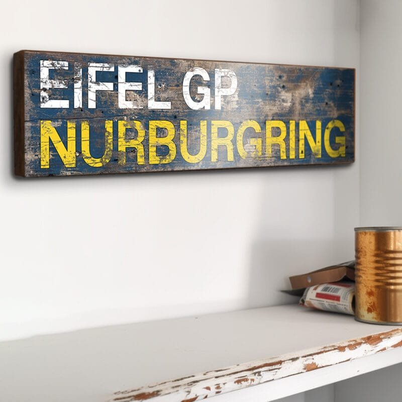 Nurburgring Eifel GP motor racing sign