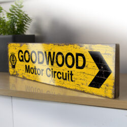Goodwood Motor Circuit Vintage-Inspired Sign - Embrace the Legacy of Speed and Style